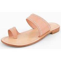 Free People Amelie Tiny Stud Sandal - Light Brown