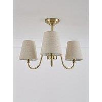 Very Home Heritage 3 Light Semi-Flush