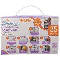 Dreambaby No Screws No Tools Safety Kit 35Pc Set