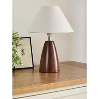 The Very Collection Wood Effect Table Lamp
