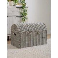 Very Home Medium Poly Rattan Storage Chest