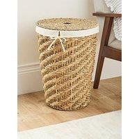 Very Home Seagrass Laundry Hamper With Lid
