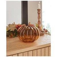 Very Home Glass Pumpkin