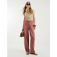 River Island Balloon Jean - Medium Pink