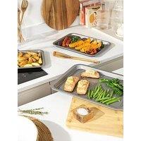 Salter Essentials 3-Piece Stackable Baking Tray Set