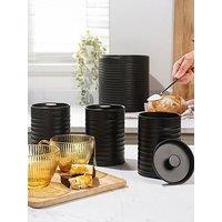 Russell Hobbs Ribbed 4 Piece Countertop Set