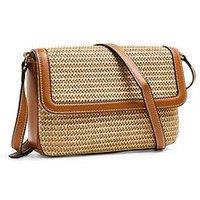 Pieces Woven Cross Body Bag - Multi