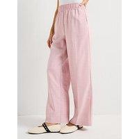 Vero Moda High Rise Loose Trouser - Pink