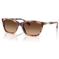 Emporio Armani 0Ea4238 Cat Eye Sunglasses - Brown