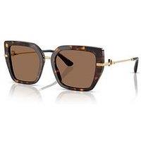Dolce & Gabbana 0Dg4474 Butterfly Sunglasses - Brown