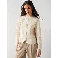 Jdy Quilted Shacket - Cream