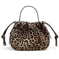 Pieces Leopard Print Bag - Multi