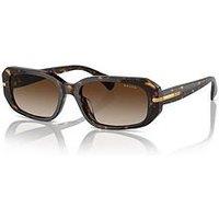 Ralph 0Ra5311U Oval Sunglasses - Brown