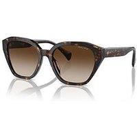 Ralph 0Ra5315U Cat Eye Sunglasses - Brown