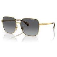 Ralph 0Ra4142 Square Sunglasses - Gold