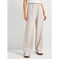 Vero Moda High Rise Loose Trouser - Grey