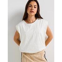 Jdy Short Sleeve Bubble Top - Multi