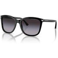 Emporio Armani 0Ea4060 Square Sunglasses - Black