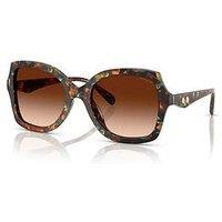 Coach 0Hc8410U Butterfly Sunglasses