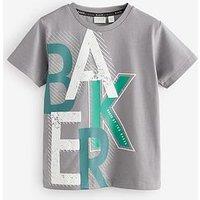 Ted Baker Boys Graphic T-Shirt - Grey