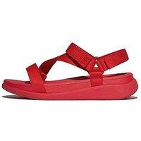 Fitflop F-Mode Go Z Strap Sandal - Webbing - Red