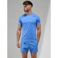 Gym King Men'S Focus Knitted Tee - Blue