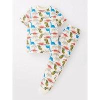 Mini V By Very Boys Dinosaur Print Pyjama Set