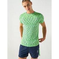 Gym King Men'S Energy Space Dye Tee - Green