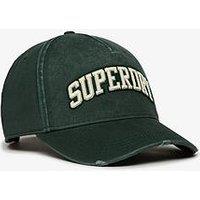 Superdry Varsity Logo Trucker Cap -Dark Green