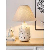 Very Home Speckled Ceramic Table Lamp