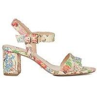 Dune London Wide-Fit Merisa Block-Heel Sandals - Multi