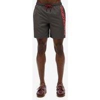 Superdry Sport Graphic 17 Swim Shorts - Grey