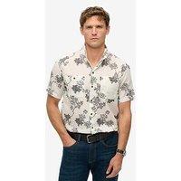 Superdry Shorts Sleeve Beach Shirt - Multi
