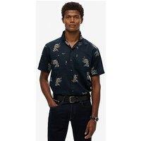 Superdry Shorts Sleeve Beach Shirt - Multi