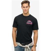 Superdry Cl Great Outdoors Chest T-Shirt - Black