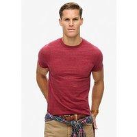 Superdry Essential Logo Embroidered T-Shirt - Red