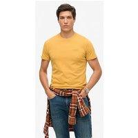 Superdry Essential Logo Embroidered T-Shirt - Gold