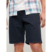 Superdry Officer Chino Shorts - Navy