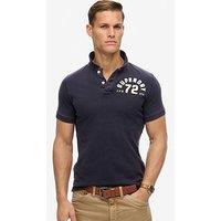 Superdry Vintage Athletic Polo Shirt - Navy