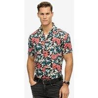 Superdry Merchant Hawaiian Short Sleeve Shirt - Multi