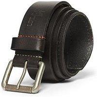 Superdry Badgeman Leather Belt -Black
