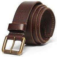 Superdry Badgeman Leather Belt -Brown