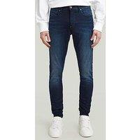 G-Star Raw G Star Revend Skinny Dark Indigo Washed Jeans - Dark Blue