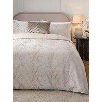 The Very Collection Luxe Marble Jacquard Duvet Cover Set