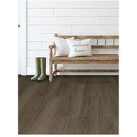 Floor Pops Pack Of 7 Walnut Wood Peel & Stick Floor Planks