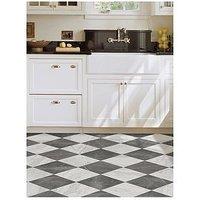 Floor Pops Pack Of 10 Bonneville Marble Peel & Stick Floor Tiles