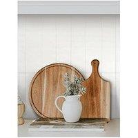 Inhome Subway White Peel & Stick Luxury Wall Tiles