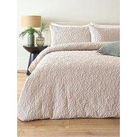 Very Home Retreat Pinsonic Duvet Cover Set - Natural