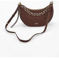 Tommy Hilfiger Leather Crossover Shoulder Bag - Brown