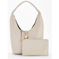 Calvin Klein Gold Detailed Fasten Shoulder Bag & Chateau